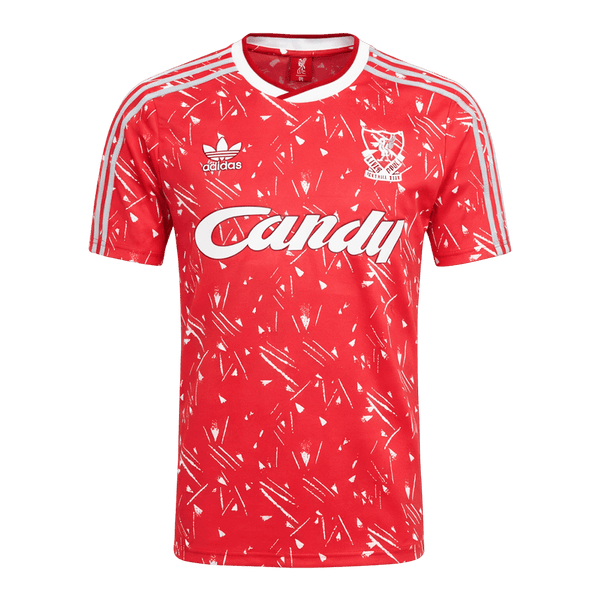 Liverpool Home Soccer Jersey Retro 1989/91