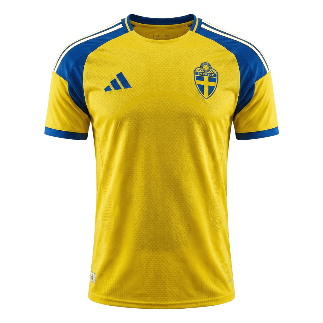 Sweden Home Soccer Jersey Authentic 2026 - Football Shirt | SmartJerseys | Official Quality