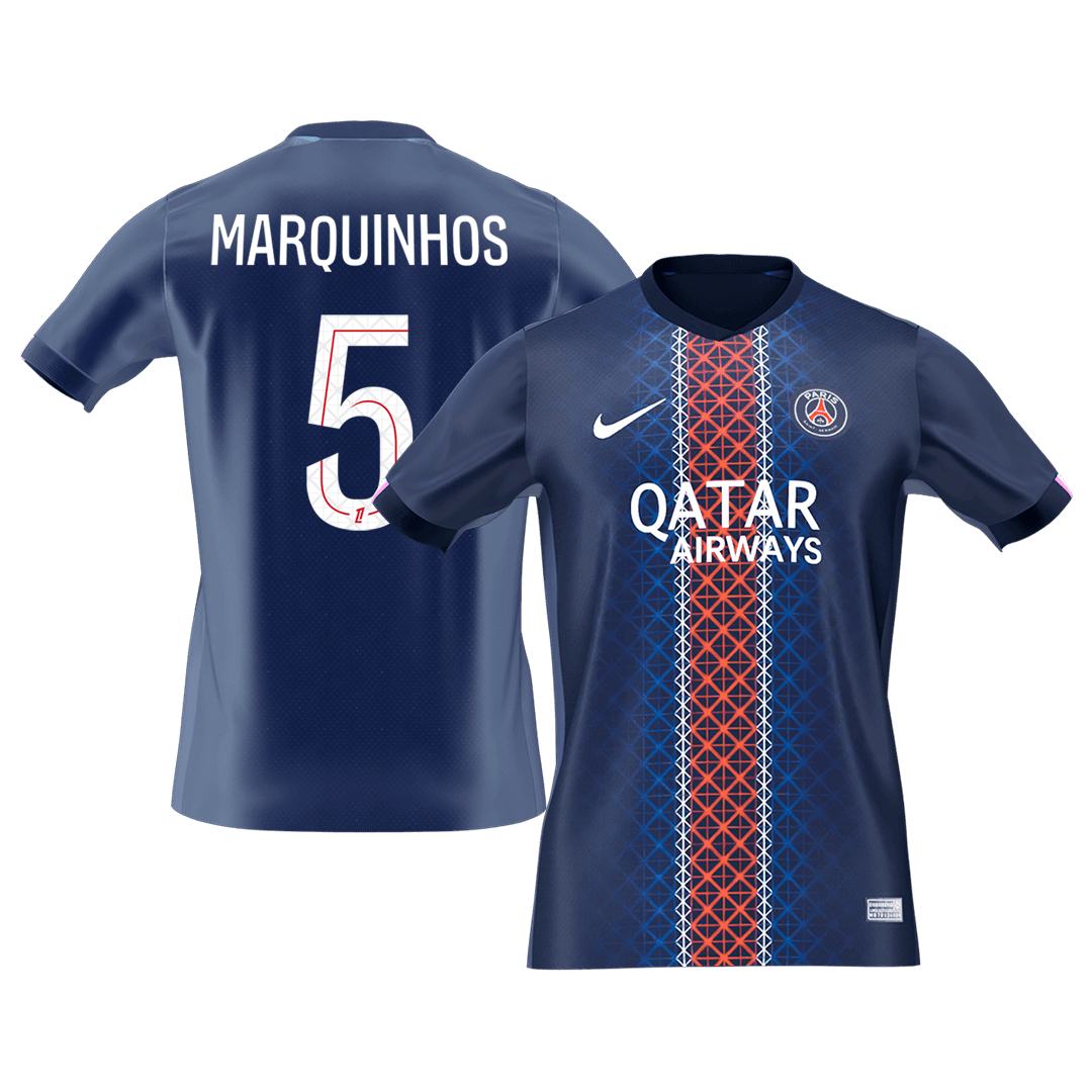 Camiseta PSG MARQUINHOS #5 Primera equipación 2025/26
