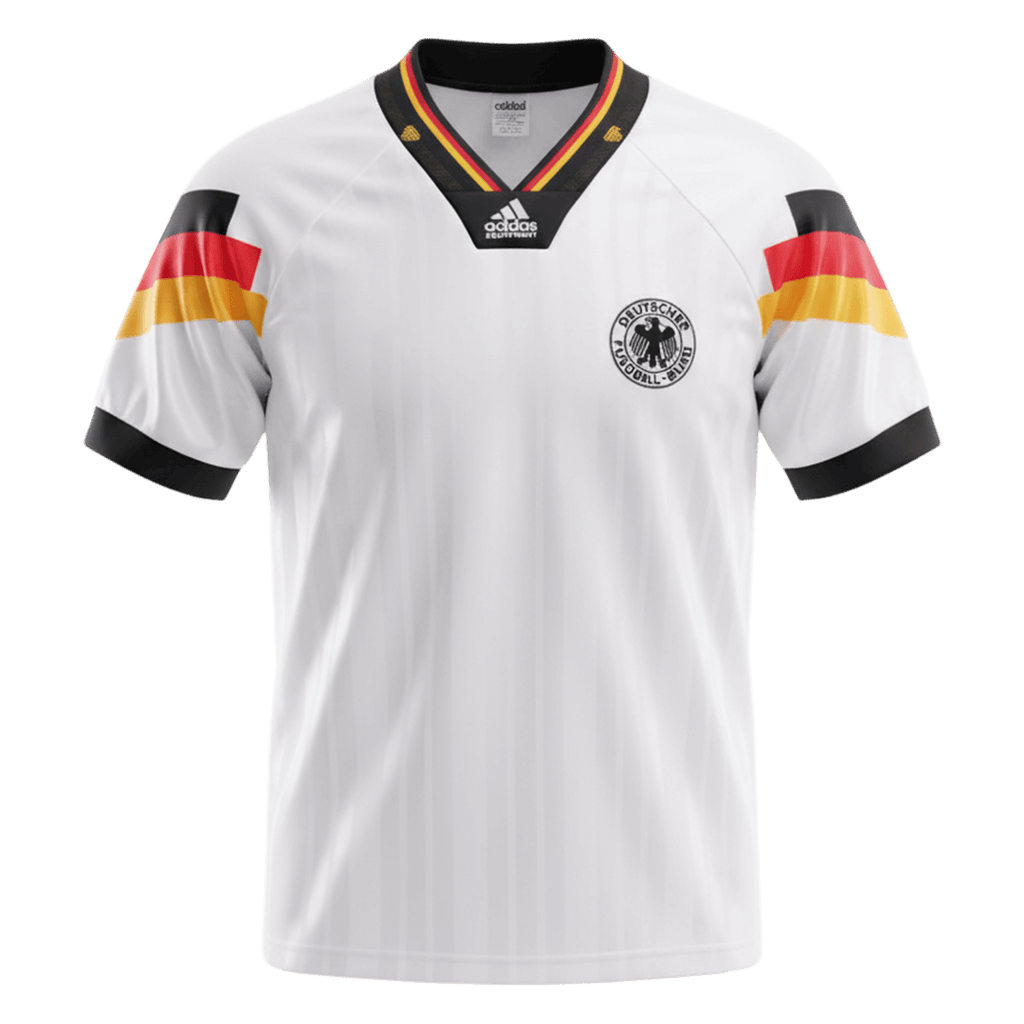Germany Home Soccer Jersey Retro 1992 - Football Shirt | SmartJerseys | Official Quality