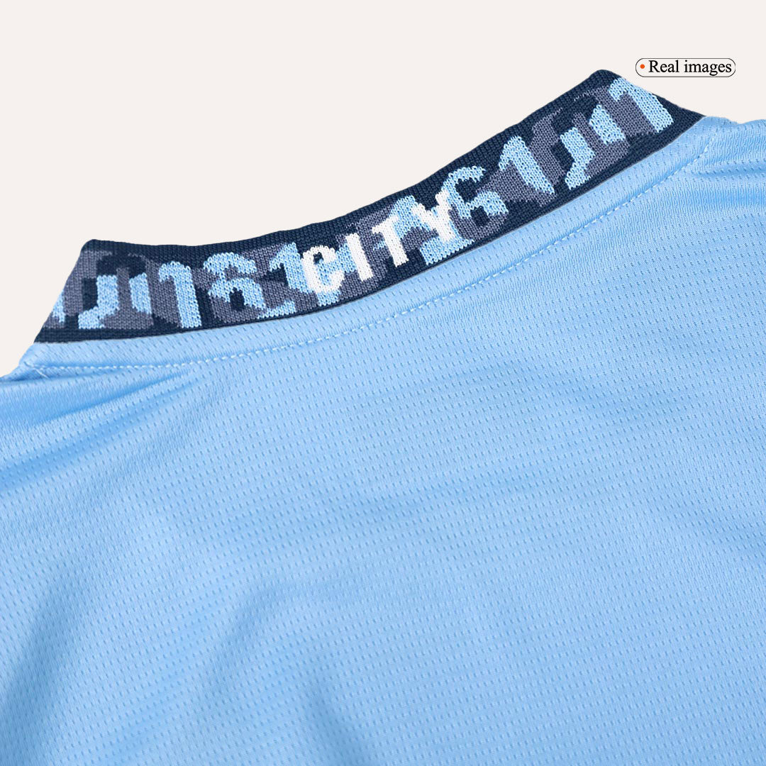 Manchester City Home Jersey Kit 2024/25 Kids(Jersey+Shorts)