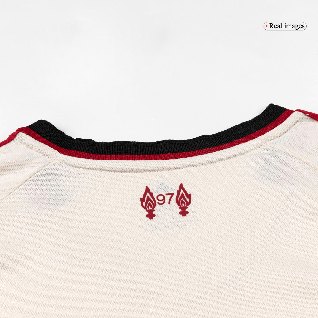 Liverpool Away Soccer Jersey Retro 2025/26 - Long Sleeve