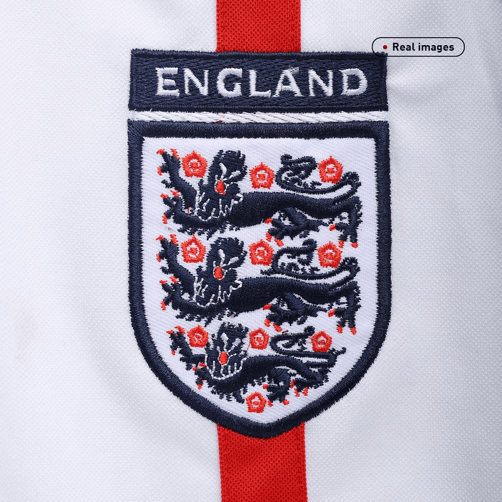 England BECKHAM #7 Home Soccer Jersey Retro 2002