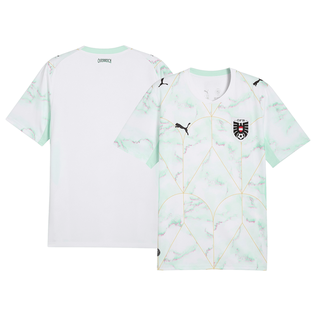 Austria Away Soccer Jersey World Cup 2026 Blue