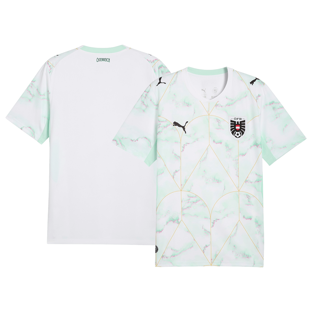 Austria Away Soccer Jersey World Cup 2026 Blue