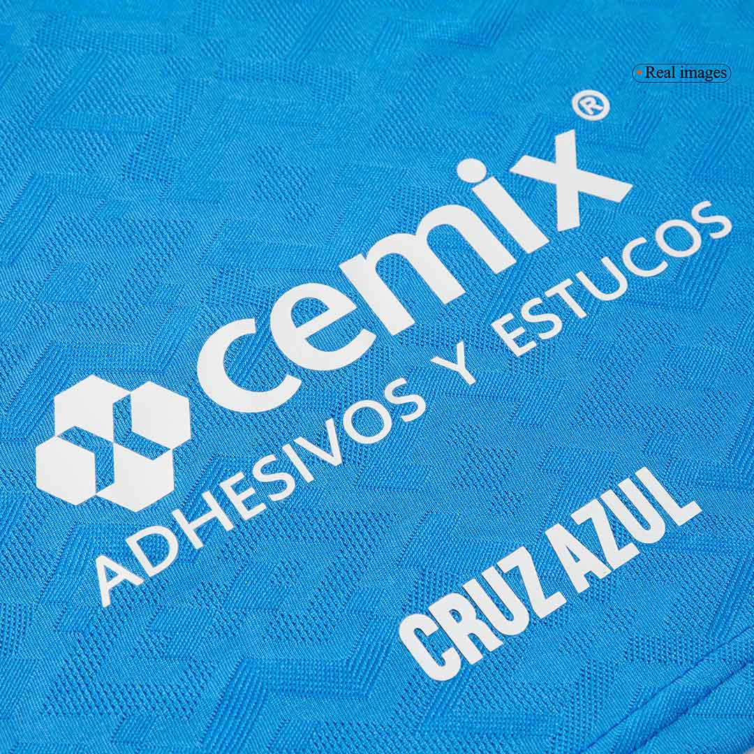 Camiseta de fútbol local de Cruz Azul 2024/25 para niños (camiseta y pantalones cortos)