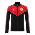 25/26 Manchester United Training Jacket Red&Black - Football Shirt | SmartJerseys | Official Quality