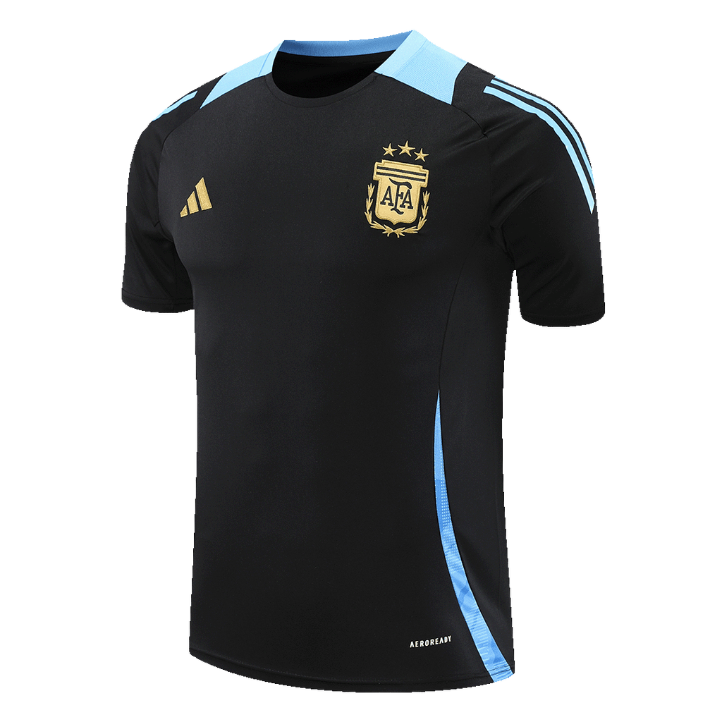 Tenue d'entraînement d'avant-match de l'Argentine pour la Copa America 2024 (Maillot + Short)