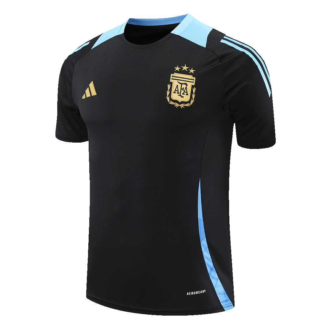 Tenue d'entraînement d'avant-match de l'Argentine pour la Copa America 2024 (Maillot + Short)