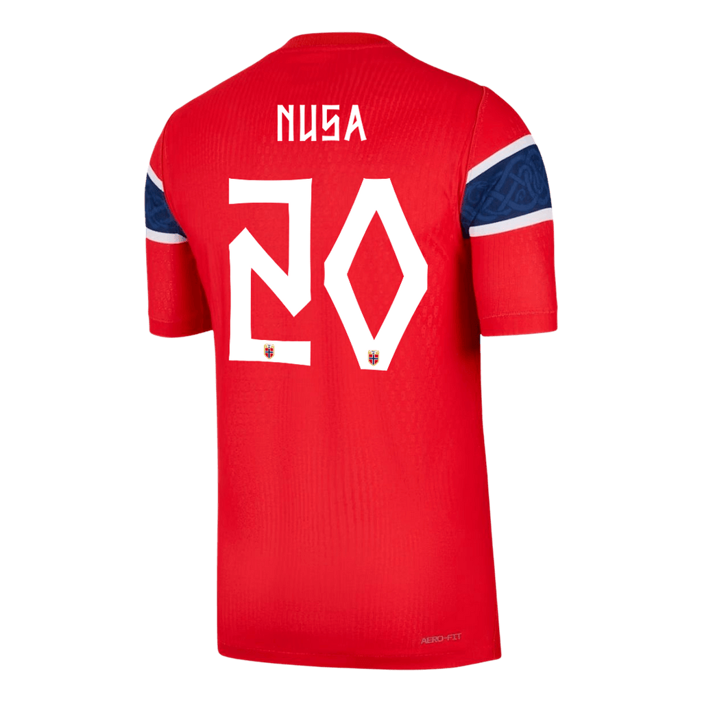 Norway NUSA #20 Home Soccer Jersey Authentic 2026