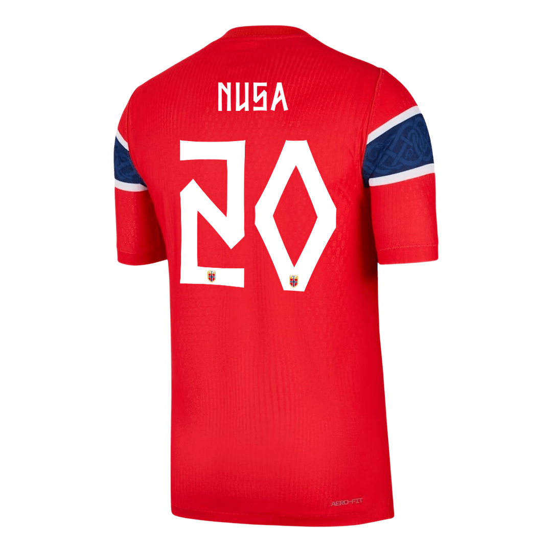 Norway NUSA #20 Home Soccer Jersey Authentic 2026