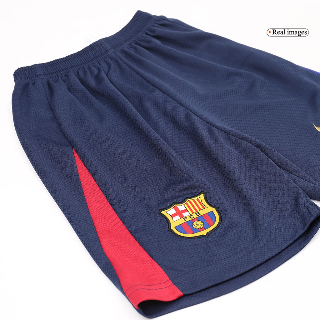 Barcelona Home Jersey Kit 2024/25 Kids(Jersey+Shorts)