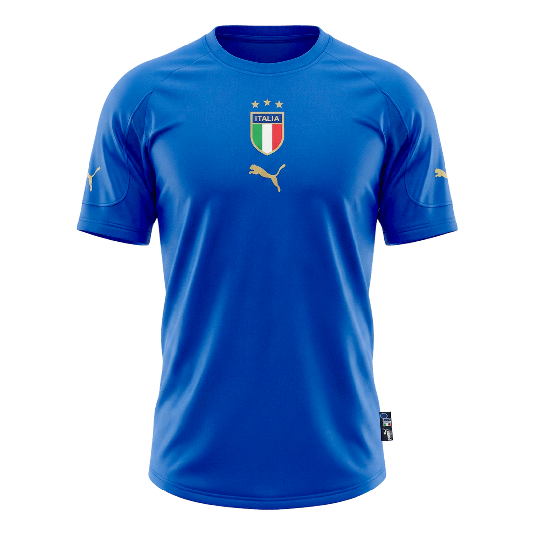 Maillot domicile de l'Italie, style rétro 2004