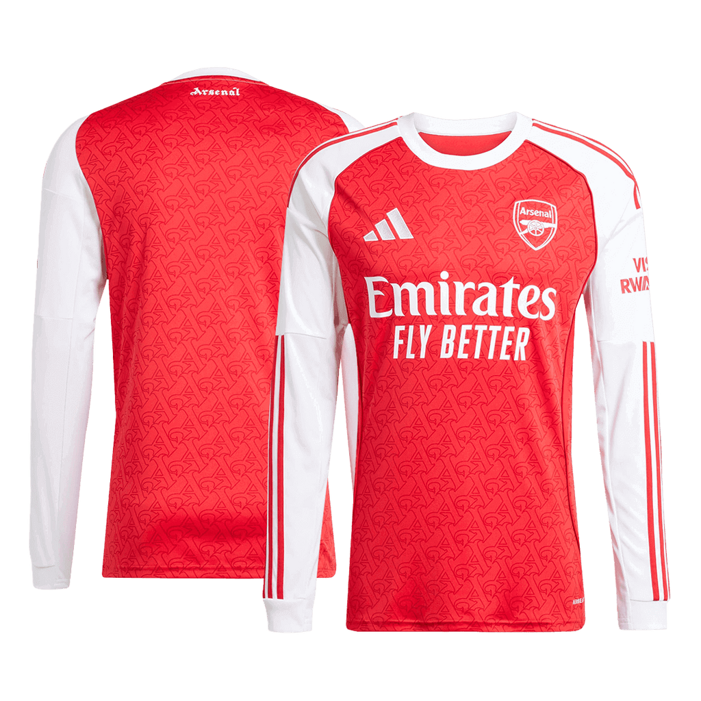 Arsenal Long Sleeve Home Soccer Jersey 2025/26