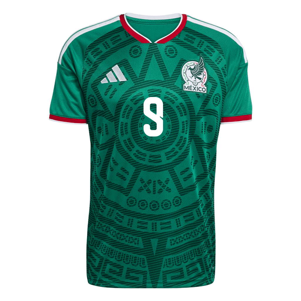 Raúl#9 Mexico Home Soccer Jersey World Cup 2026 Green