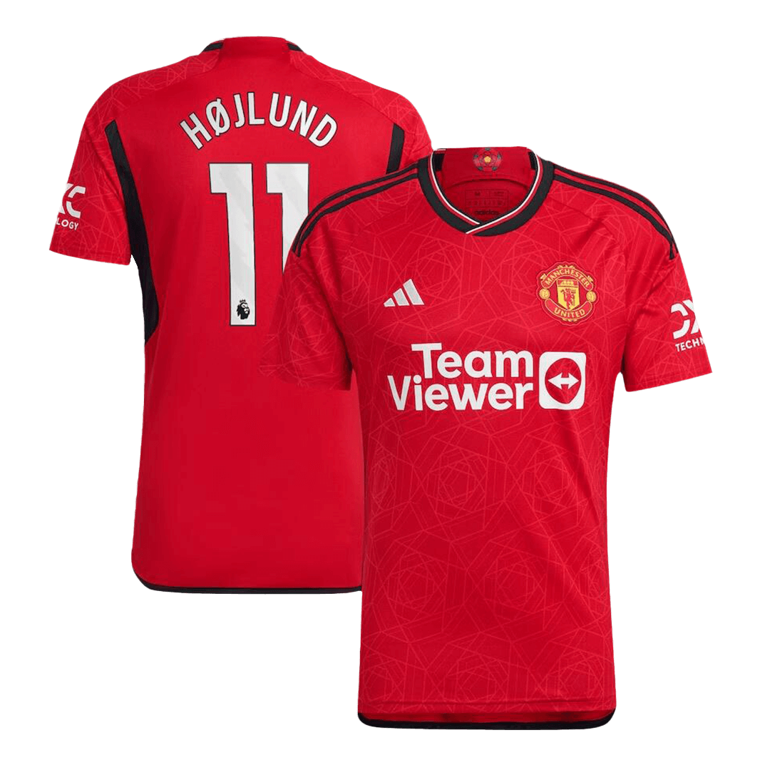 Manchester United HØJLUND #11 Home Jersey 2023/24 - Football Shirt | SmartJerseys | Official Quality