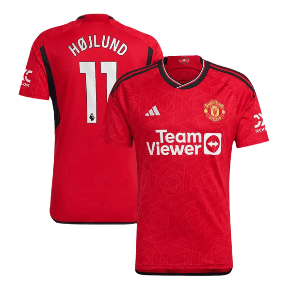 Manchester United HØJLUND #11 Home Jersey 2023/24 - Football Shirt | SmartJerseys | Official Quality