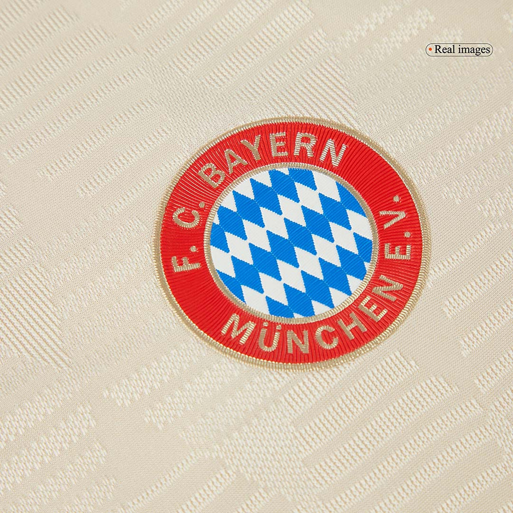Camiseta de fútbol de visitante KANE #9 del Bayern Múnich 2024/25 (auténtica) - Edición UCL