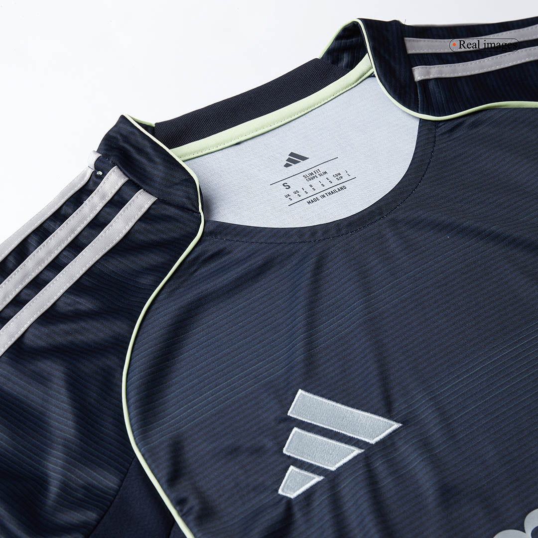 Real Madrid Long Sleeve Away Soccer Jersey 2025/26