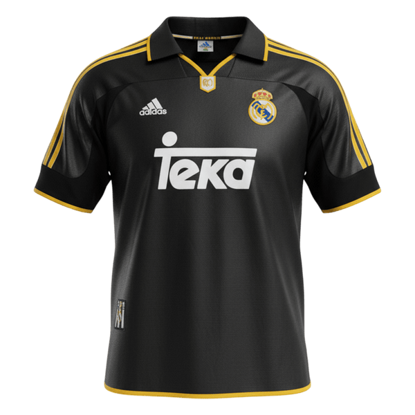 Real Madrid Away Soccer Jersey Retro 1999/01 - Football Shirt | SmartJerseys | Official Quality