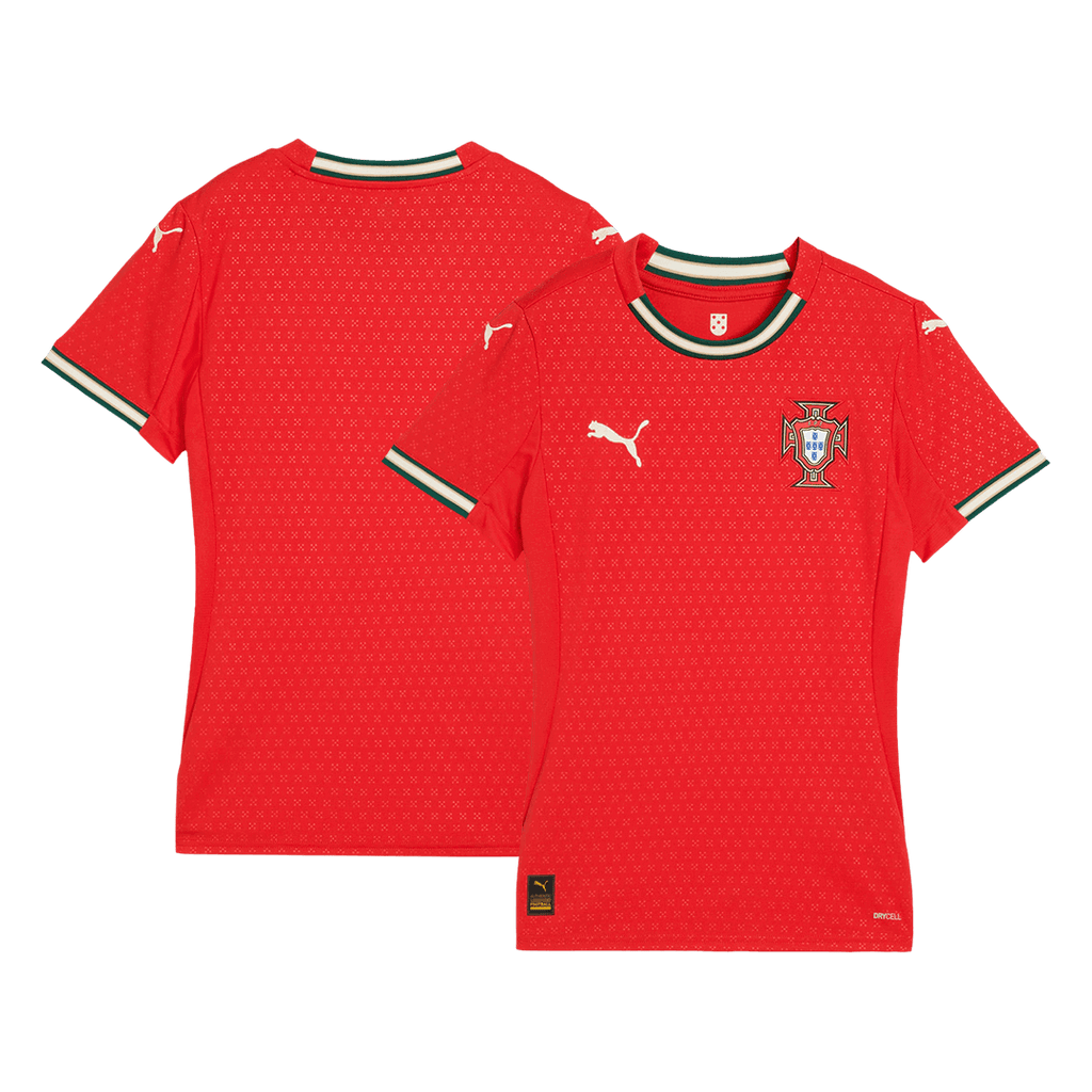 Women's Portugal Home Soccer Jersey 2025