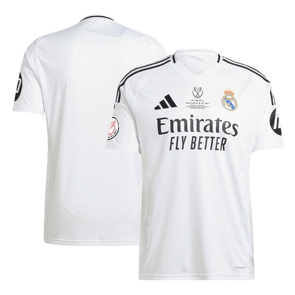 Real Madrid Home Jersey 2024/25 - Copa del Rey Final