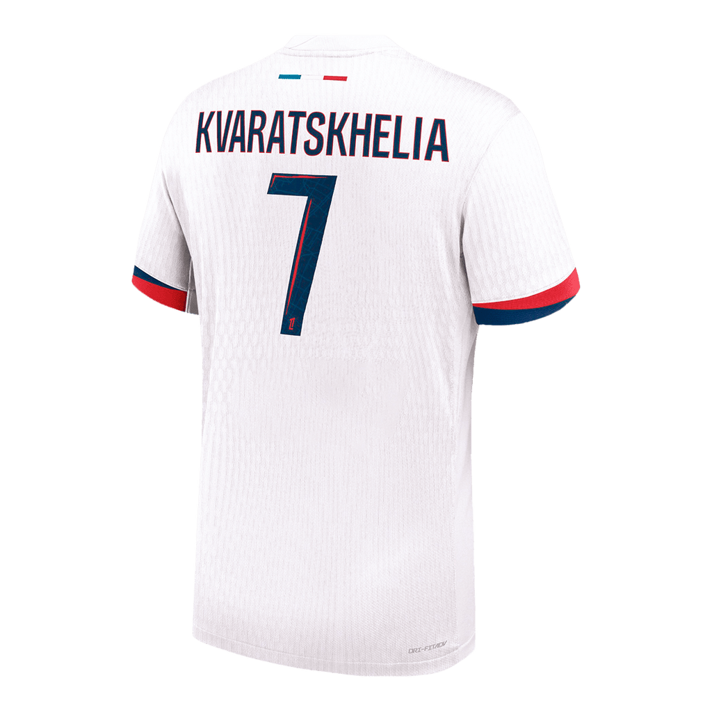 PSG KVARATSKHELIA #7 Away Soccer Jersey Authentic 2024/25