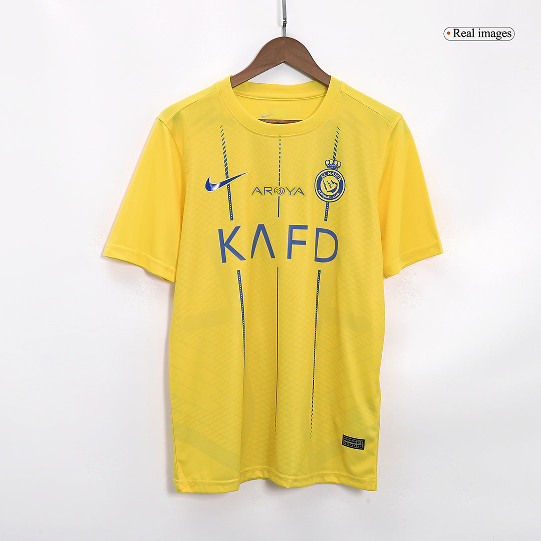 Al Nassr Home Jersey 2023/24 - Discount - Football Shirt | SmartJerseys | Official Quality