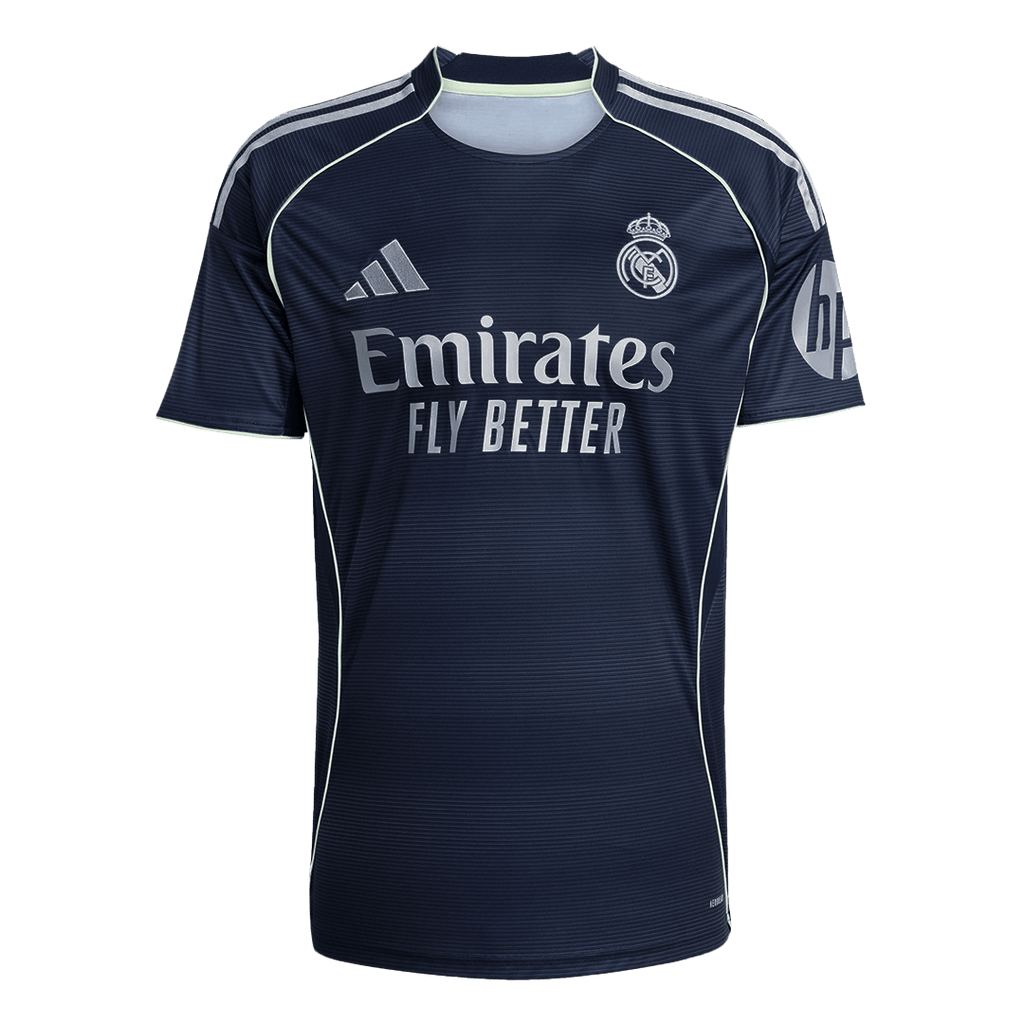 Real Madrid Away Soccer Jersey 2025/26 Navy - Football Shirt | SmartJerseys | Official Quality