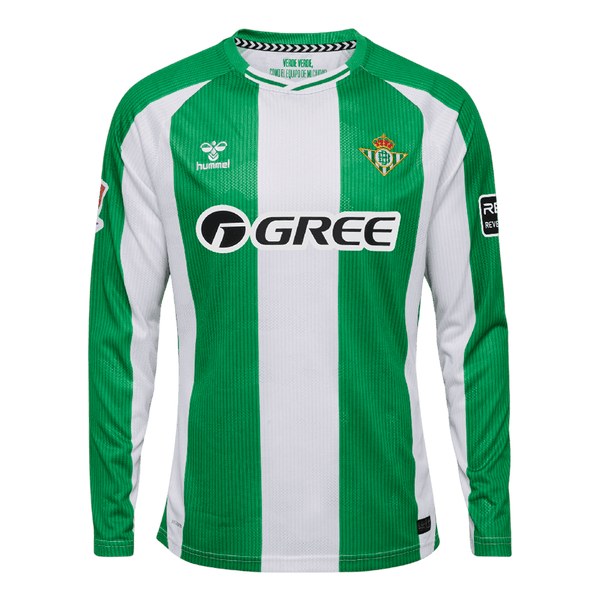 Maillot domicile manches longues du Real Betis 2025/26