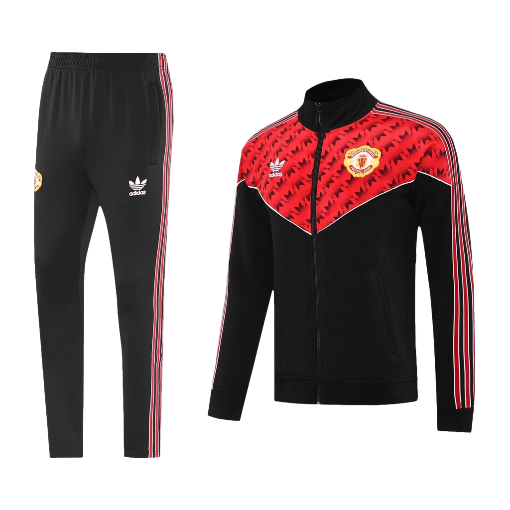 Manchester United Training Kit 2025/26 - Red&Black (Jacket+Pants)