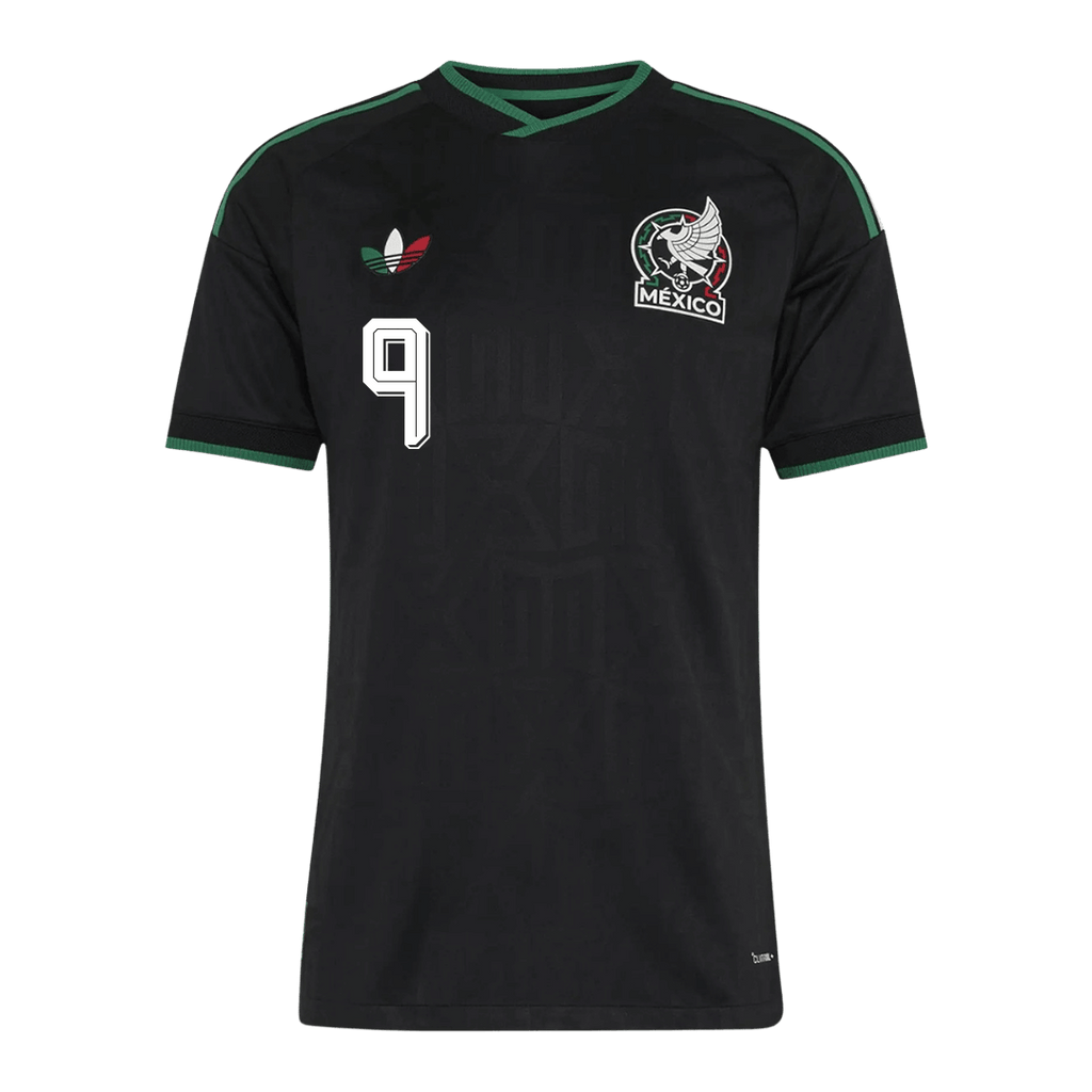 RAÚL #9 Player Version Mexico Third Soccer Jersey World Cup 2026 Black
