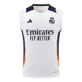 Real Madrid Pre-Match Sleeveless Soccer Jersey 2024/25 - Football Shirt | SmartJerseys | Official Quality