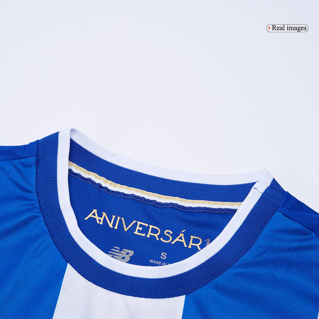 Camiseta de fútbol local del Porto 2025/26 azul y blanco