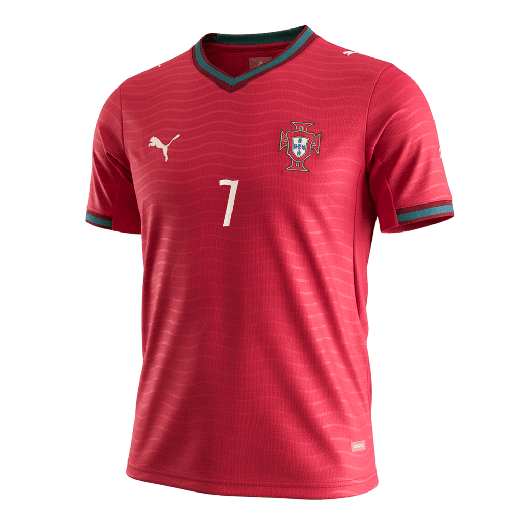 RONALDO#7 Portugal Home Soccer Jersey World Cup 2026 Red
