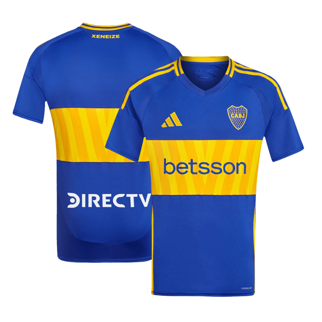 Camiseta de fútbol personalizada de local de Boca Juniors 2024/25