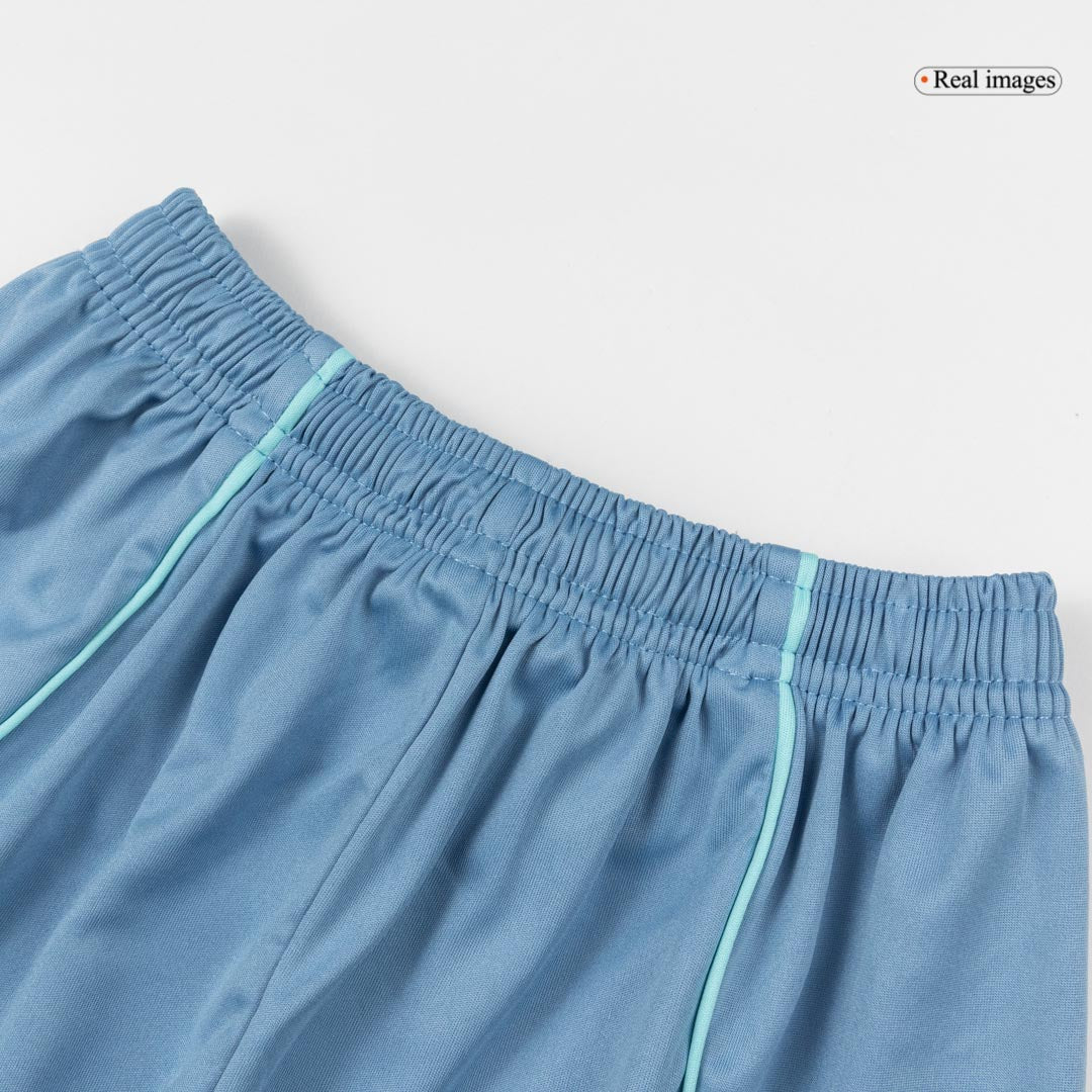 Ensemble de football Juventus extérieur pour enfant (maillot + short + chaussettes) 25/26 bleu