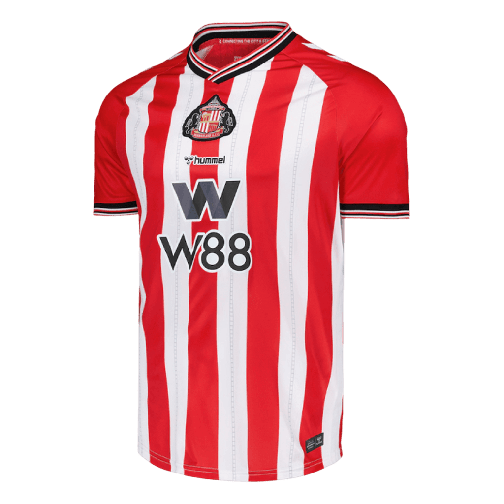 Sunderland AFC Home Soccer Jersey 2025/26 - Football Shirt | SmartJerseys | Official Quality
