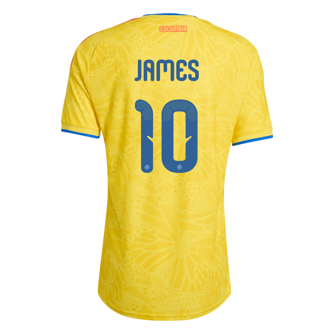 Colombia JAMES #10 Home Soccer Jersey Authentic 2026