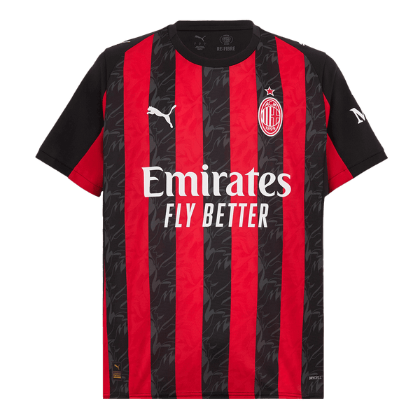 AC Milan Home Soccer Jersey 2025/26 Red&Black - Football Shirt | SmartJerseys | Official Quality