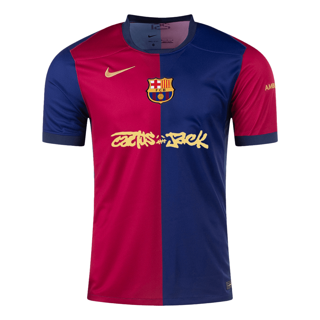 Barcelona Home Jersey 2024/25 X Travis Scott - Football Shirt | SmartJerseys | Official Quality