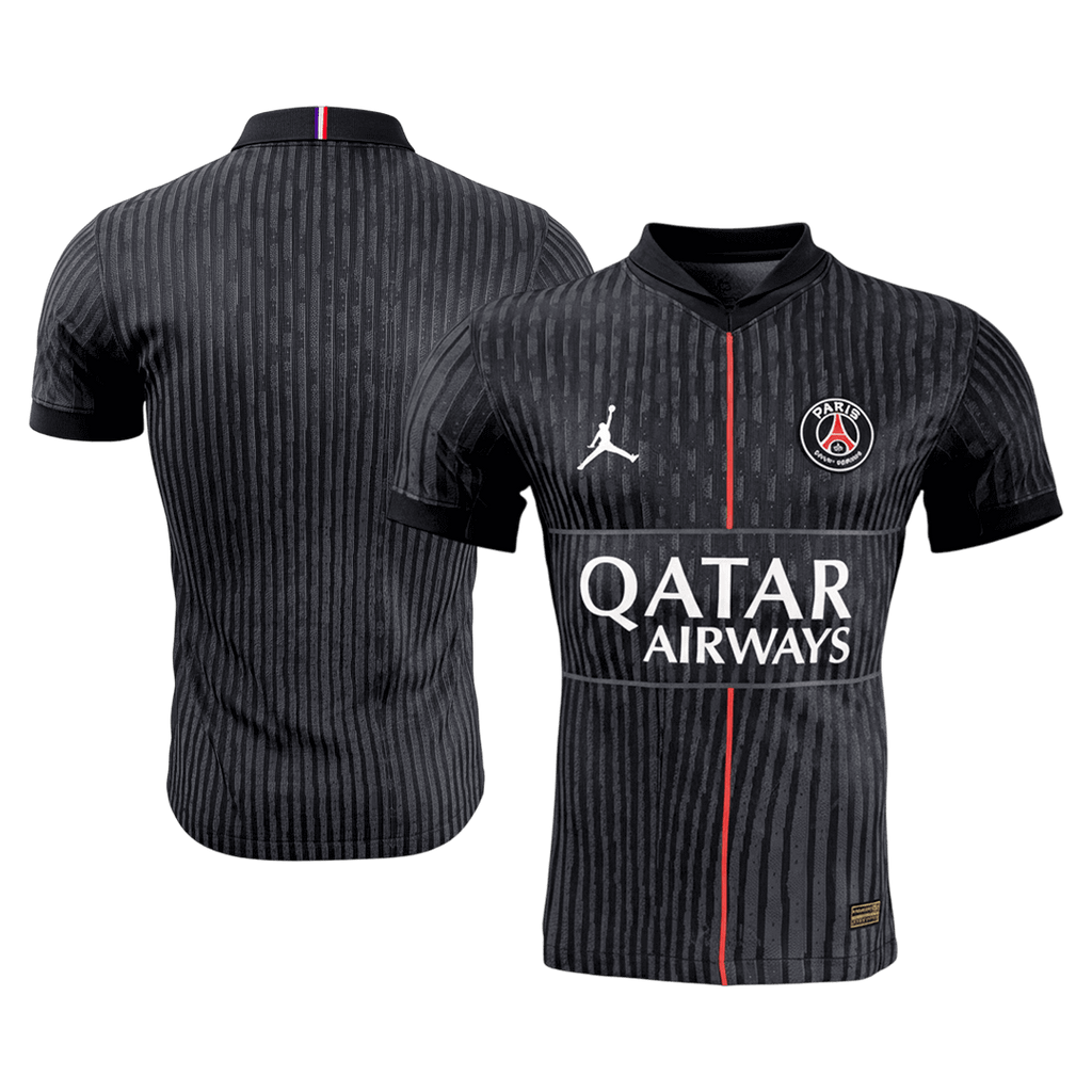 Player Version PSG Fourth Soccer Jersey 25/26 Black