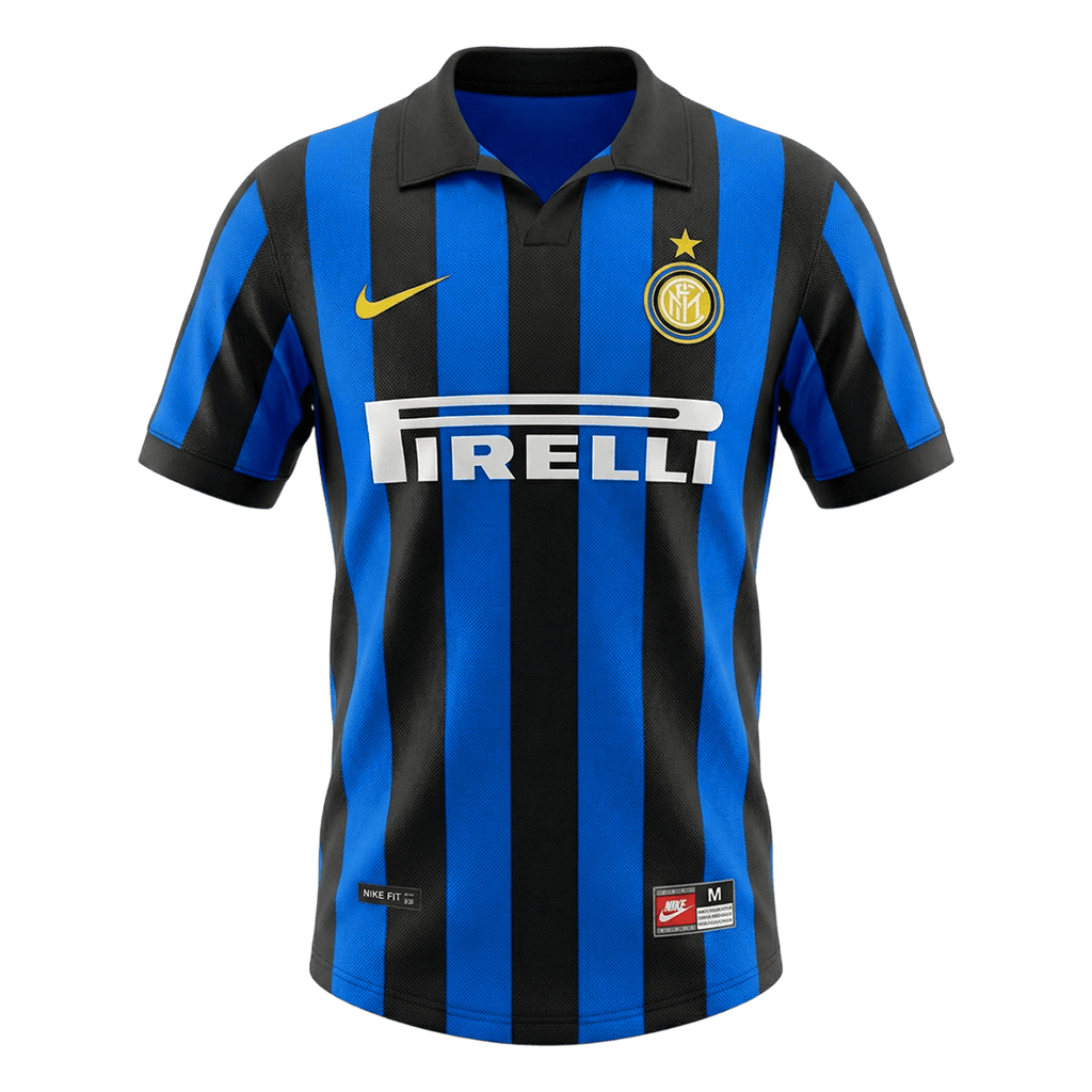 Camiseta de fútbol retro del Inter de Milán 1998/99