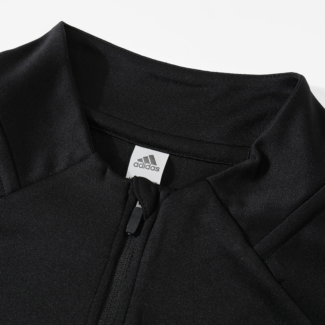 Sudadera con cremallera del Real Madrid para niño (camiseta y pantalón) talla 25/26, color negro