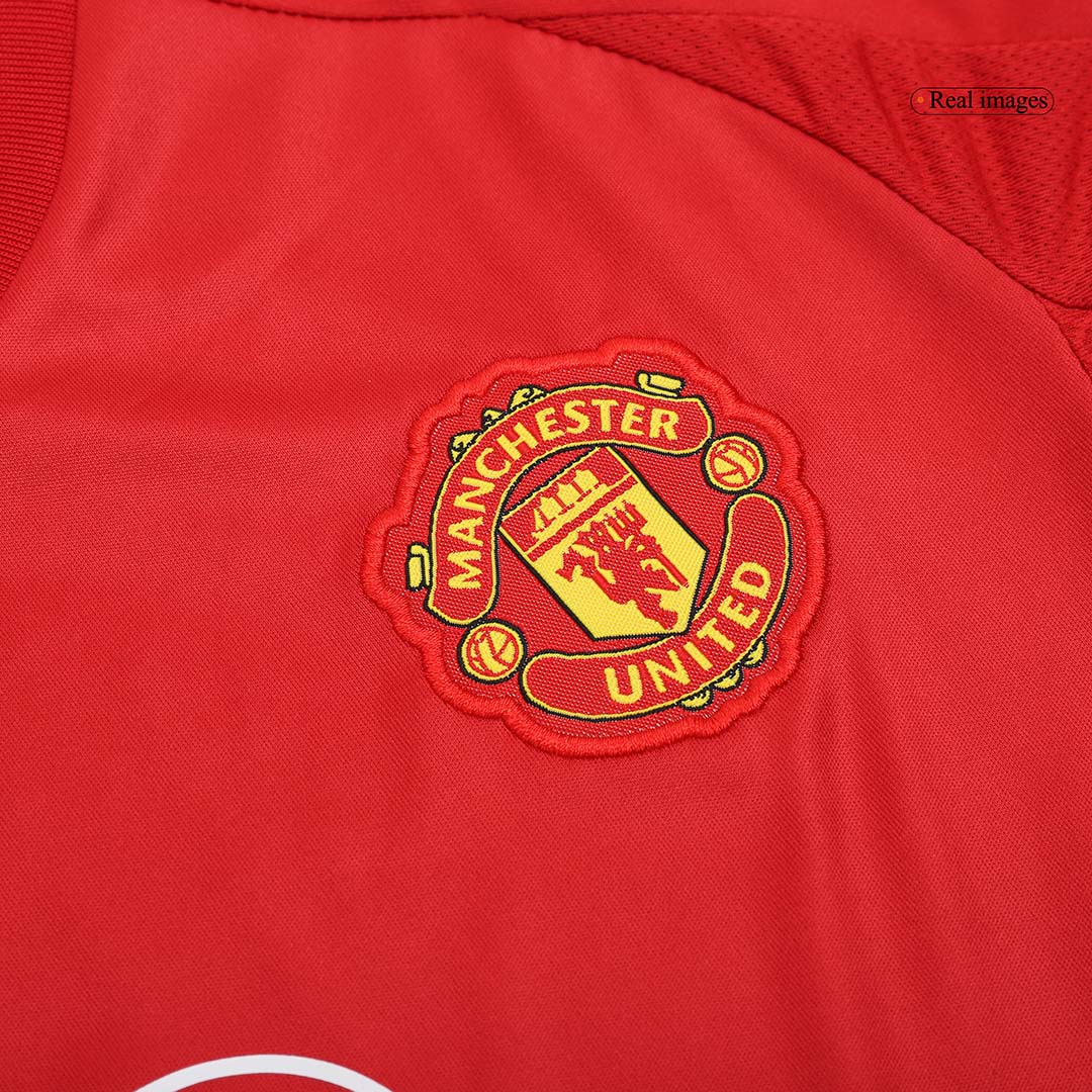 Manchester United Home Jersey Kit 2024/25 Kids(Jersey+Shorts)
