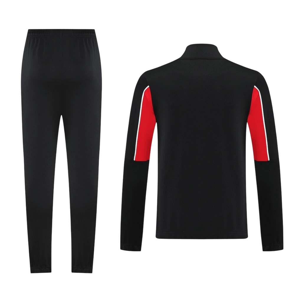 AC Milan Training Kit 2025/26 - Black (Jacket+Pants)