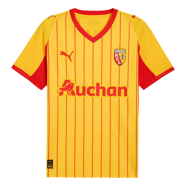 RC Lens Home Soccer Jersey 2025/26 - Football Shirt | SmartJerseys | Official Quality