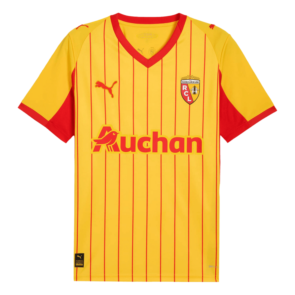 RC Lens THAUVIN #10 Home Soccer Jersey 2025/26