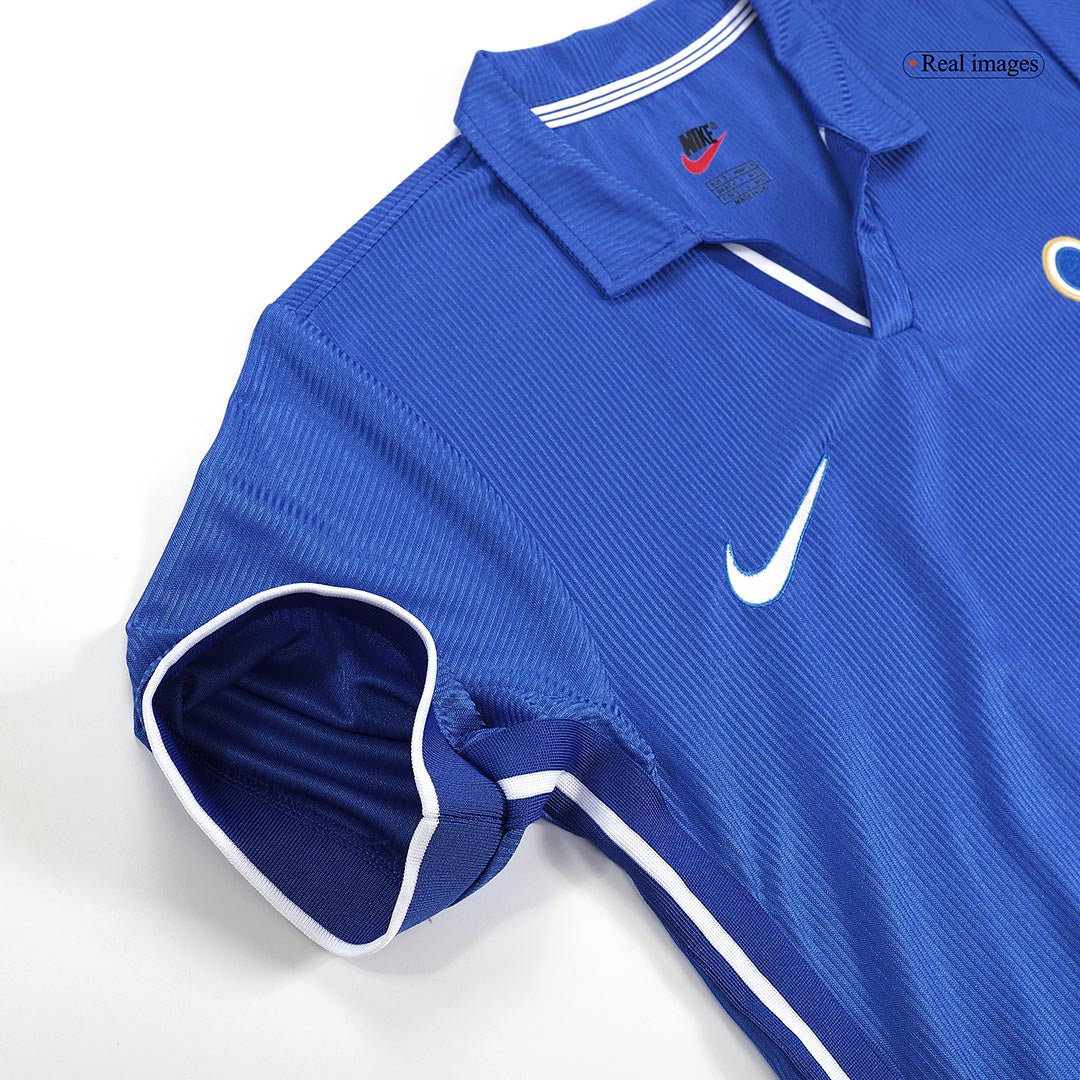 Italy BAGGIO R. #18 Home Soccer Jersey Retro 1998
