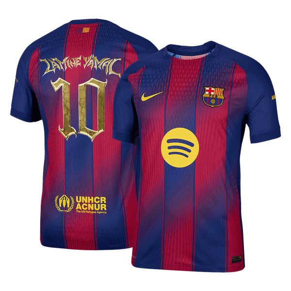 LAMINE YAMAL #10 Kopa Trophy Edition Authentic Barcelona Home Soccer Jersey 2025/26 Red&Blue - Football Shirt | SmartJerseys | Official Quality